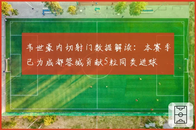 韦世豪内切射门数据解读：本赛季已为成都蓉城贡献5粒同类进球